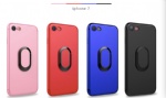 CPO High Fashion 360-Degree Rotating Metal Rings Multifunctional Frosted Case for iPhone 7